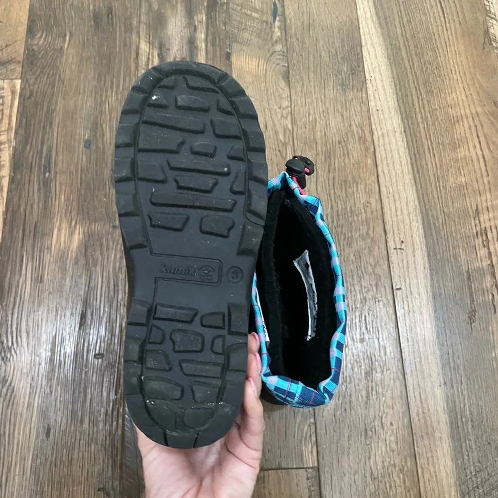 Kamik waterproof winter snow boots girl 3